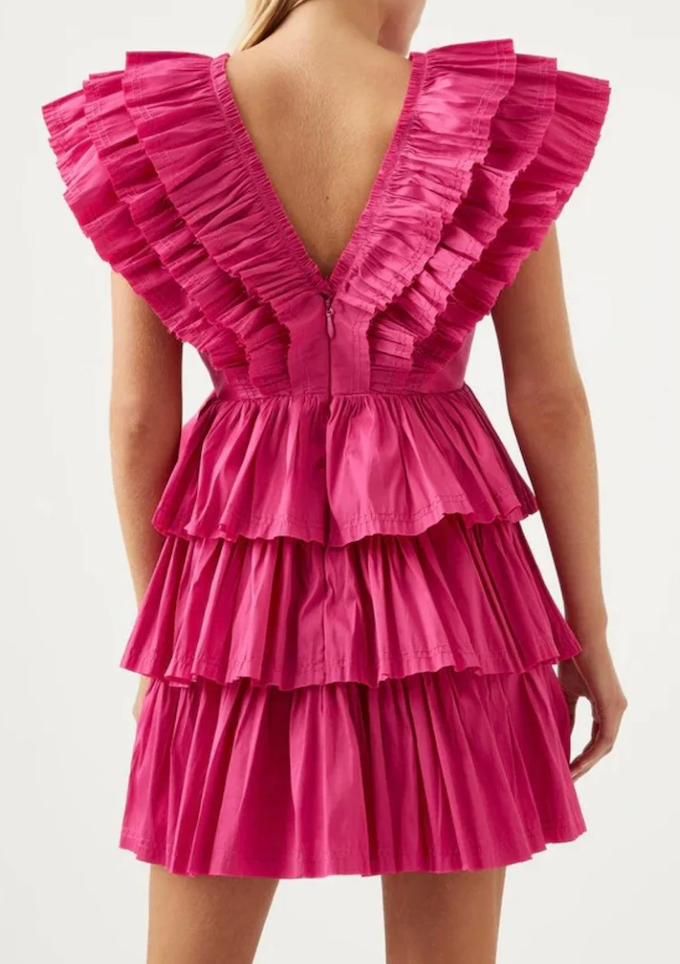 AJE Rhythmic Frilled Mini