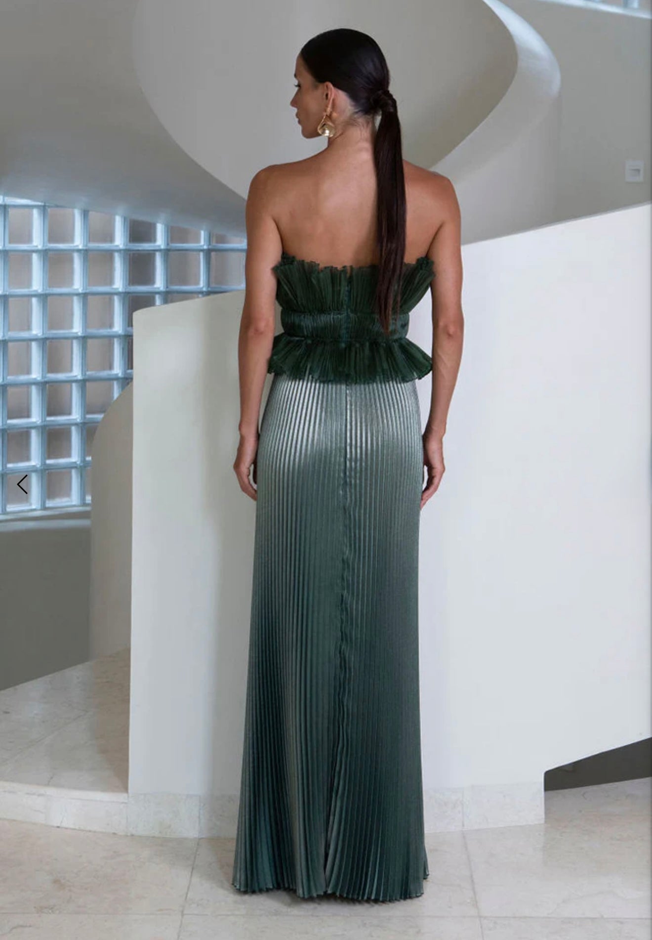 Masquerade Gown - Oil Shine