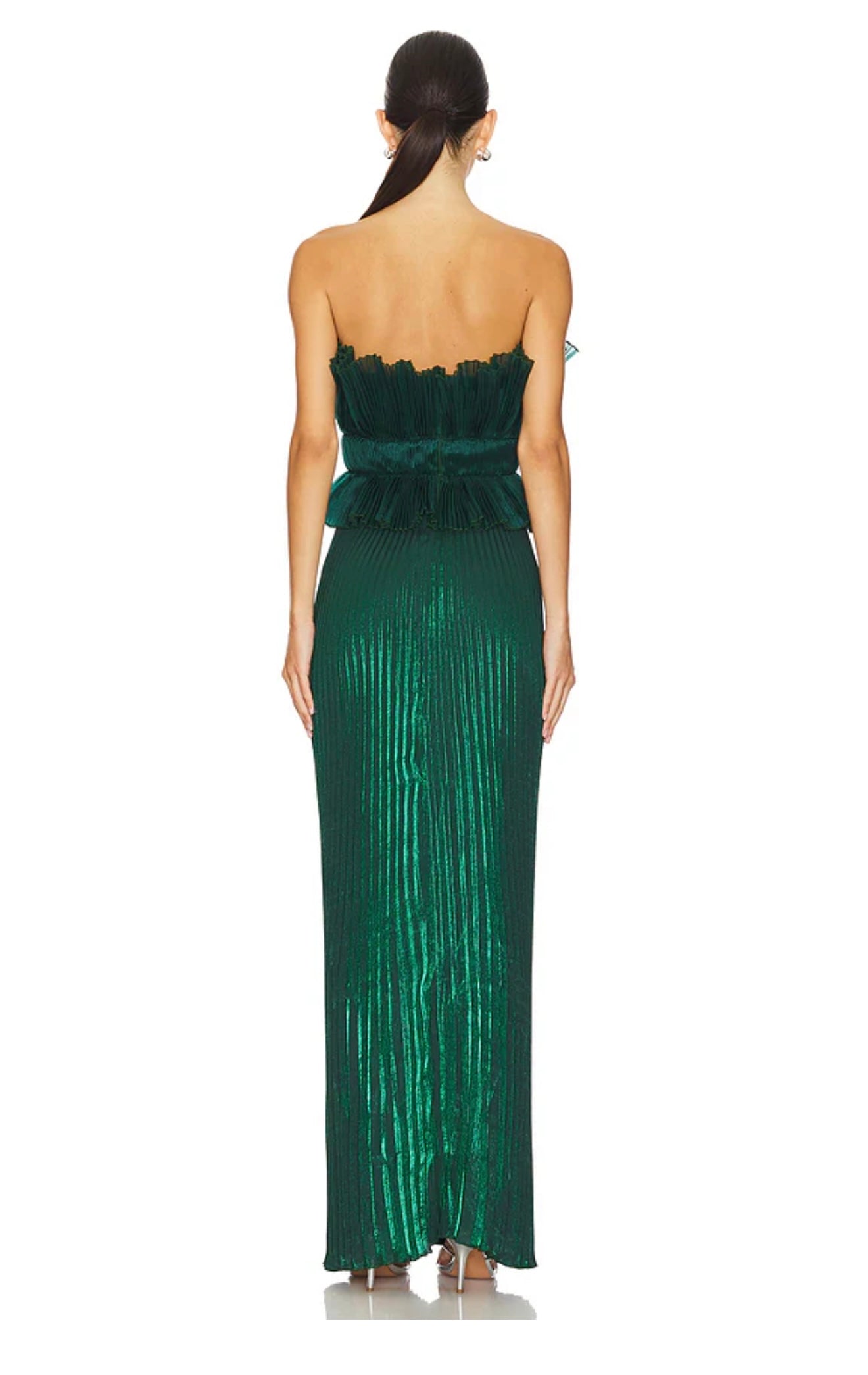 L'Idée Masquerade Pine Shimmer Gown