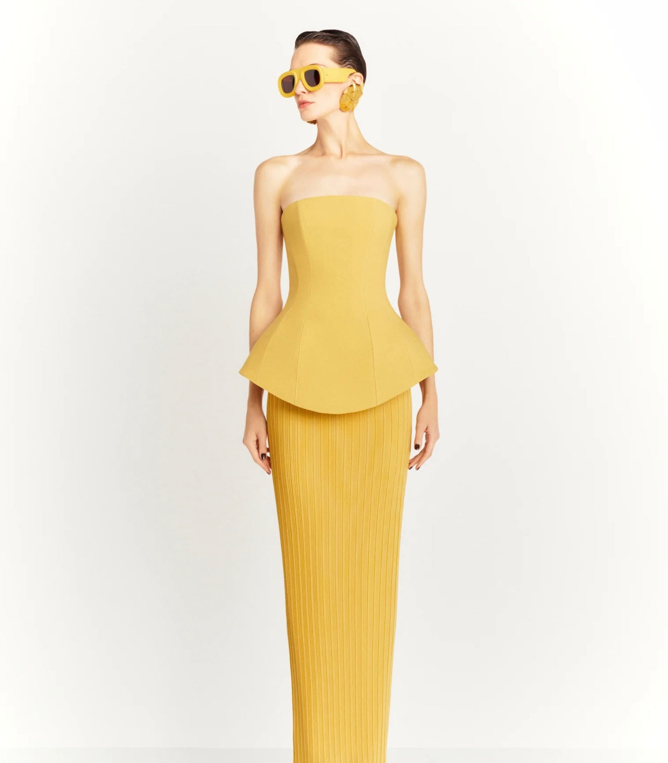 Solace London Arella Maxi Dress - Sand