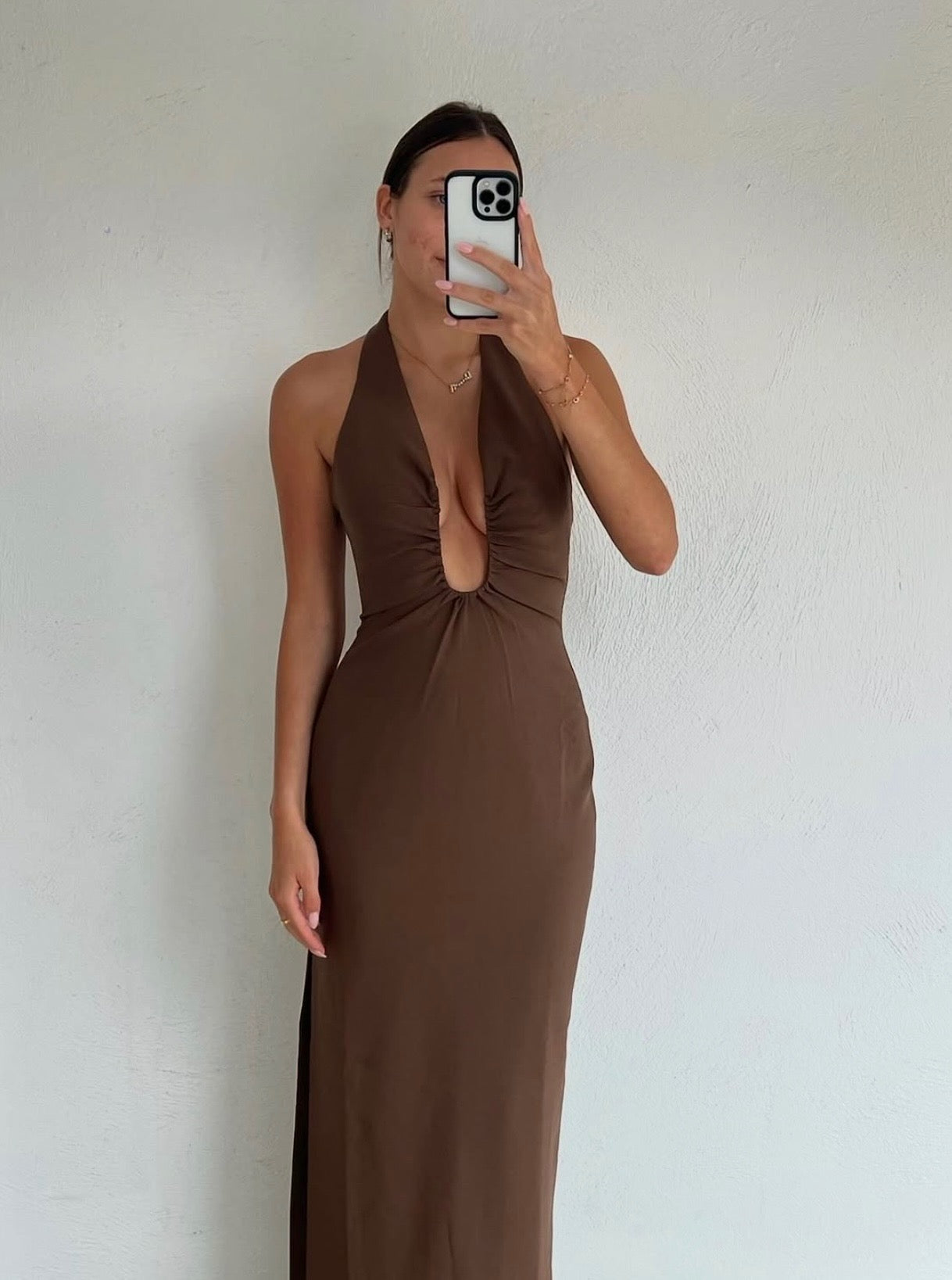 The Alusia dress - Mink