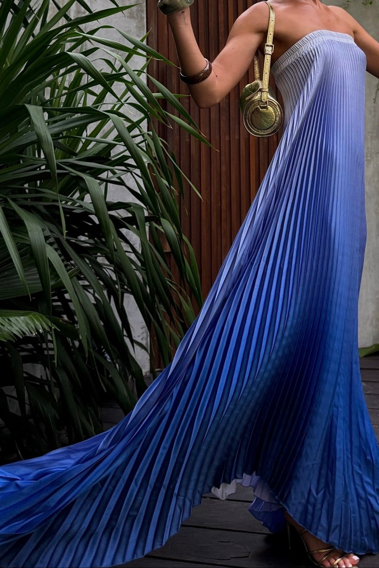 Bisous Strapless Gown