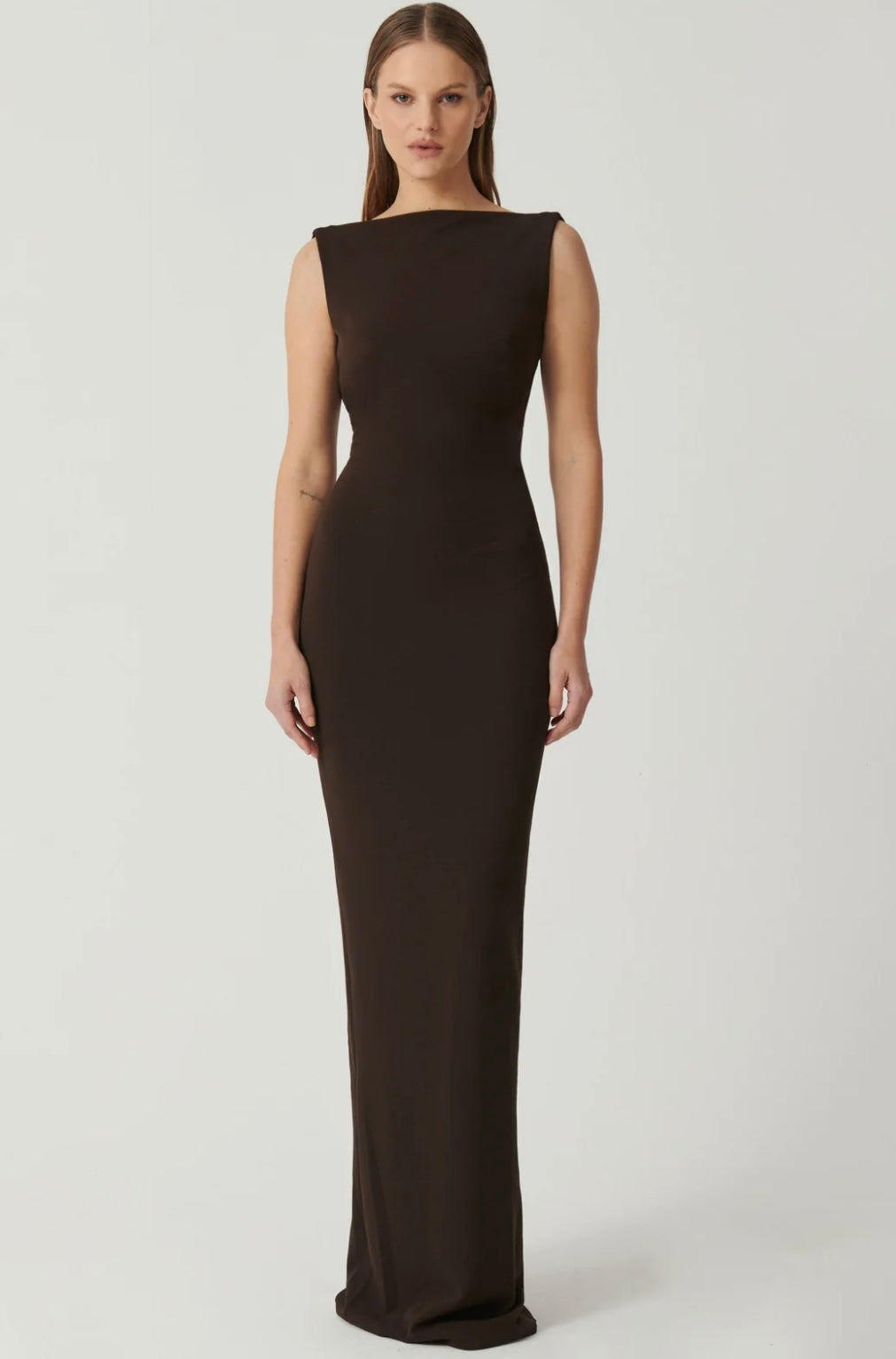 Verona Gown - Coffee