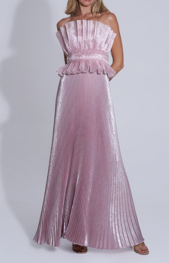 L'Idée Masquerade Dusty Shimmer Gown