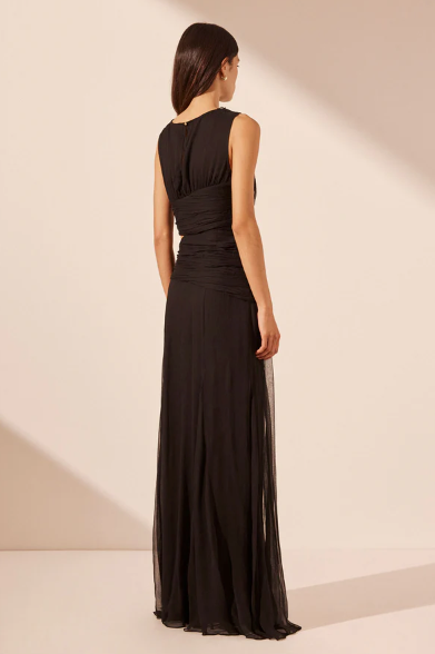 Shona Joy Claude Cut Out Maxi Dress