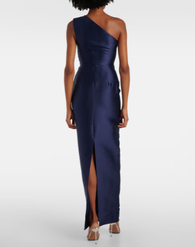 Solace London Kira Gown Navy