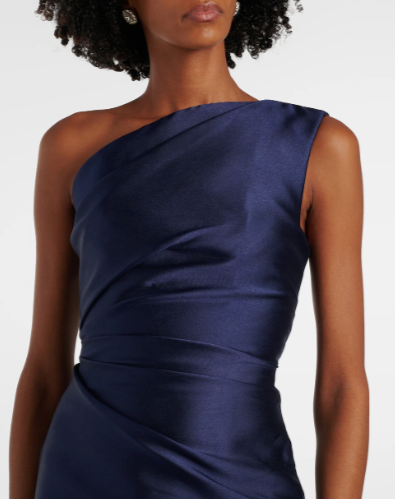 Solace London Kira Gown Navy