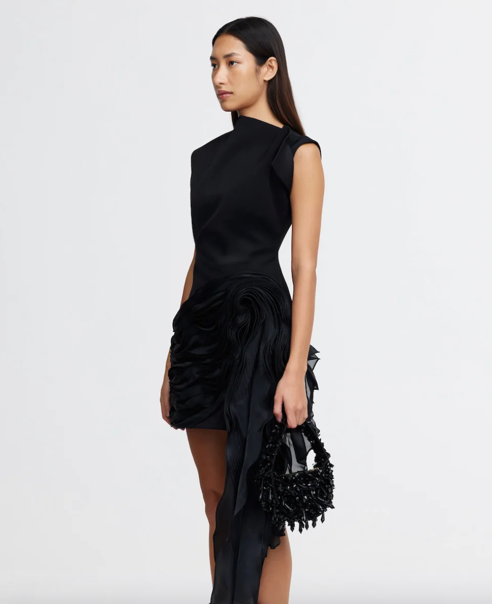 WIGBETH MINI DRESS - BLACK