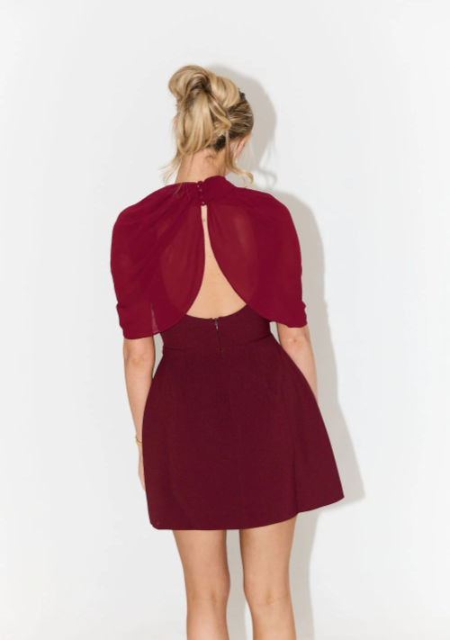 The Ultimate Odd Muse Gathered Mini Dress