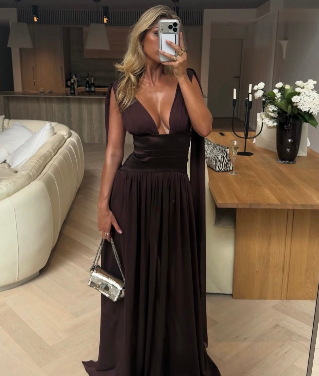 Ramona Dress | Cacao