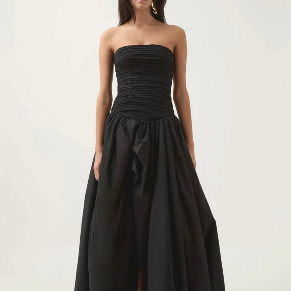 
                      
                        AJE Bubble Hem Maxi Dress - Black
                      
                    