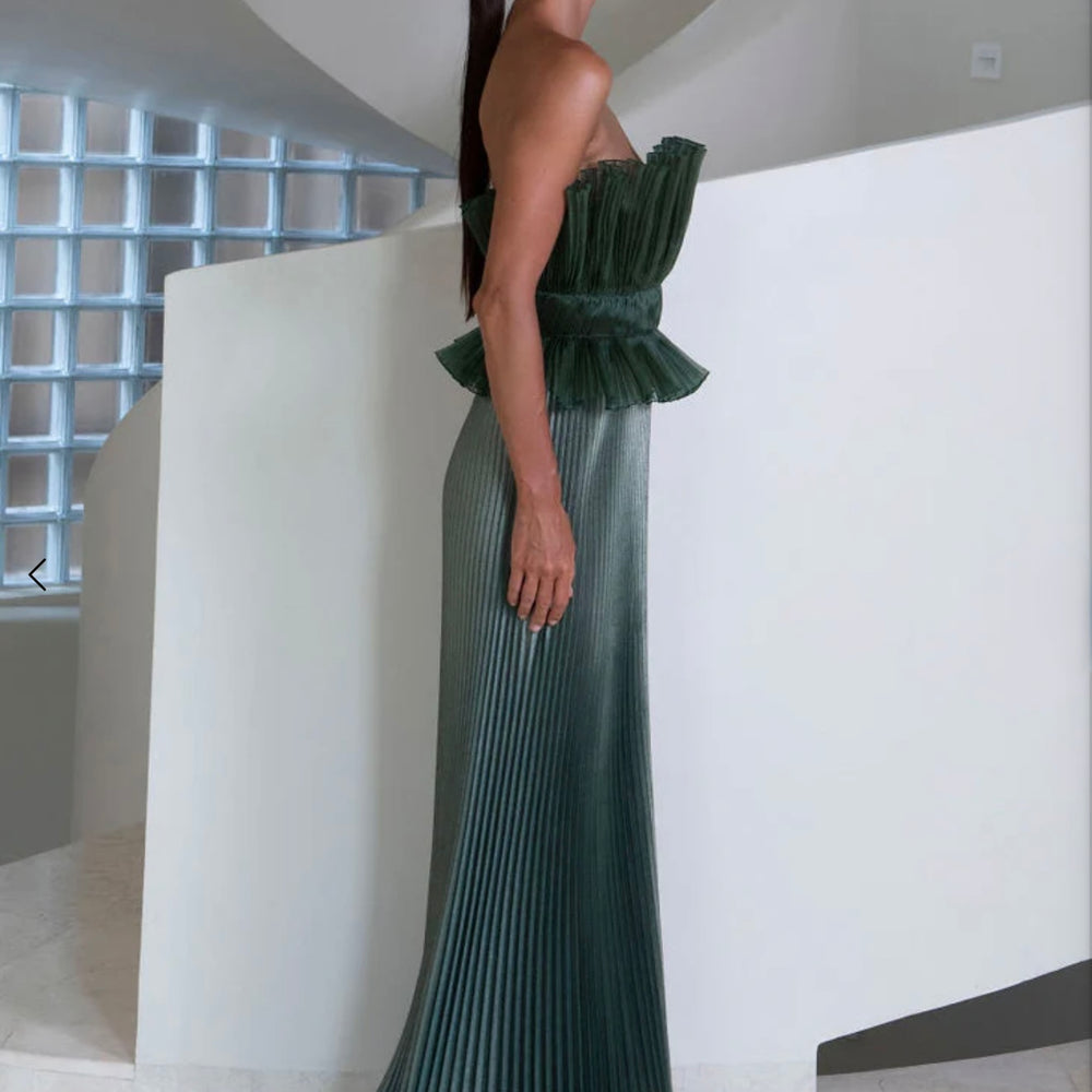 
                      
                        Masquerade Gown - Oil Shine
                      
                    