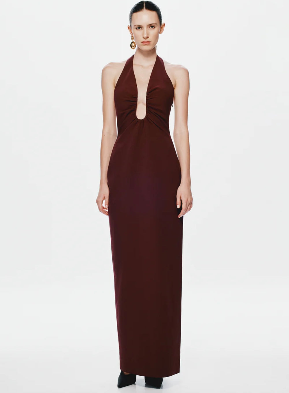 The Alusia Dress - Port
