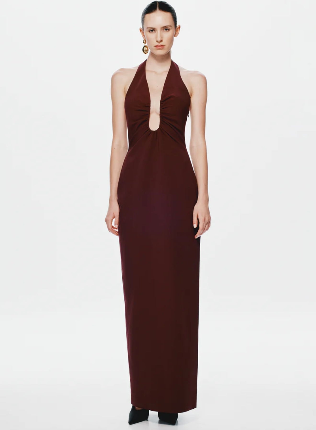 The Alusia Dress - Port