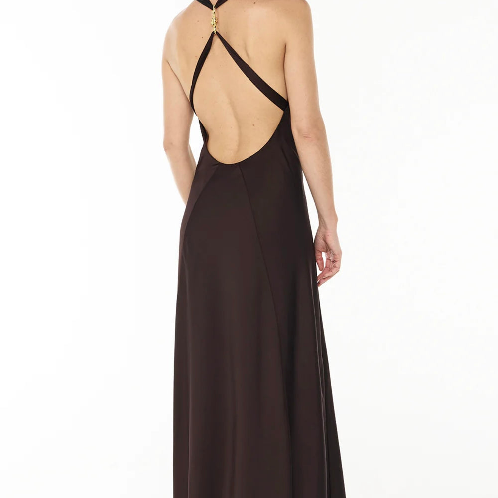 
                      
                        Charmed Slip Dress - Espresso
                      
                    