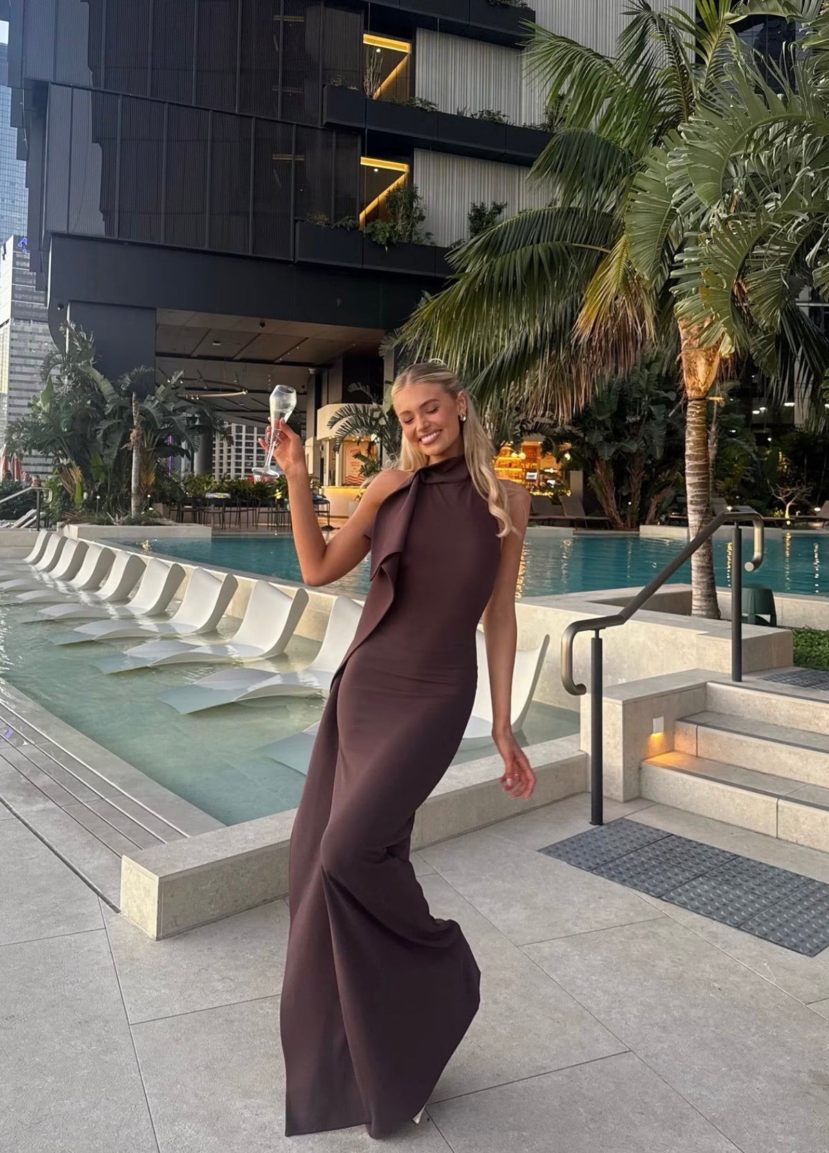 Alessia Gown | Chocolate Plum