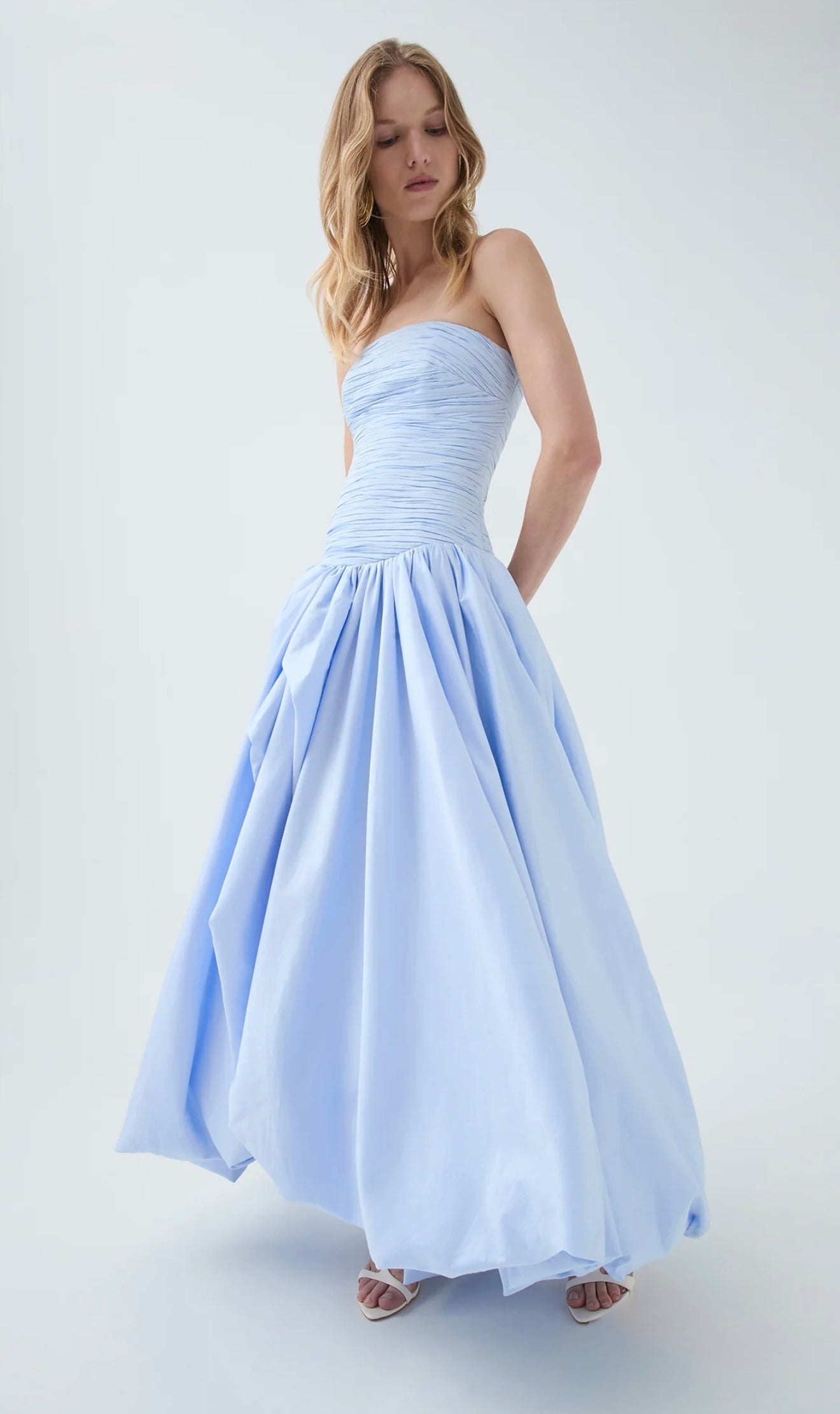 Bubble Hem Maxi | Violette