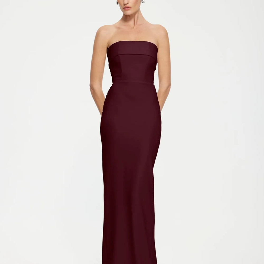 Monroe Gown - Wine