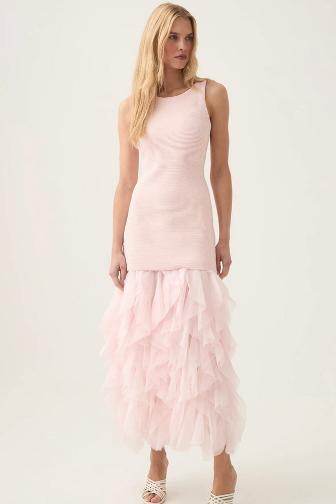 AJE Knit Maxi Dress