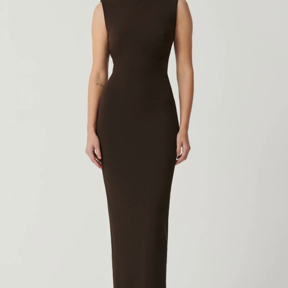 Verona Gown - Coffee