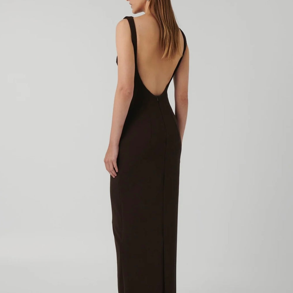 Verona Gown - Coffee