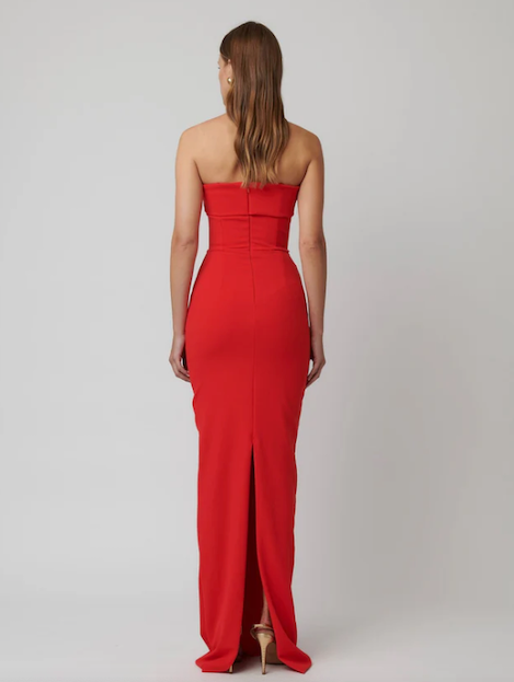 
                      
                        Monroe Gown - Cherry
                      
                    