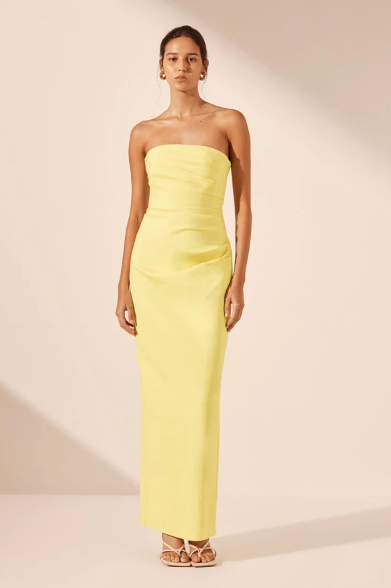 Lani Dress - Lemon