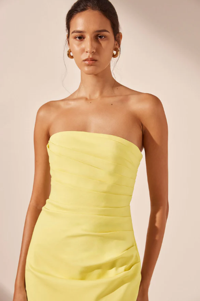 Lani Dress - Lemon