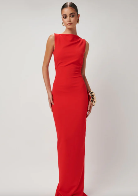 Verona Gown Cherry